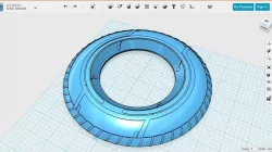 Tron Frisbee Legacy Identity Disk