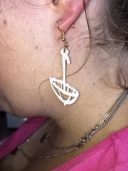 Umbrella earrings