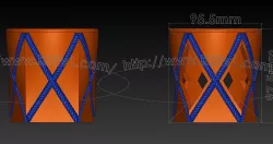 Vase #435 and Vase #436