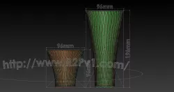 Vase #452 & Vase #453