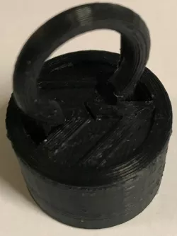 VW aluminium rims cap with logo