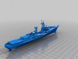War Battle Ship Kanin Class Destroyer
