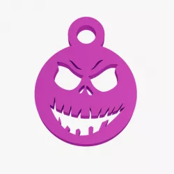 Wicked smile keychain