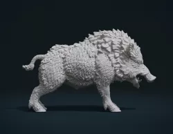 Wild Boar in static pose