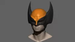 Wolverine Mask - Helmet For Cosplay from Marvel Scale 1:1