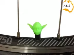 Yoda Bicycle Tyre Caps Bike Car Van Truck Valve Wheel Star Wars