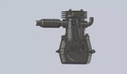 1 cylinder engine 
