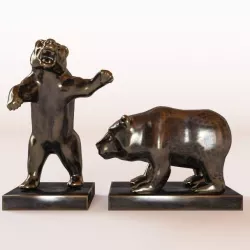 2 Bears Figure 3D model
