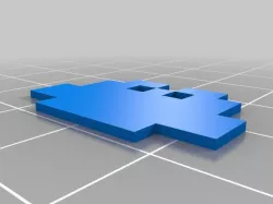 3D Pixel Bow (Made In OpenSCAD)