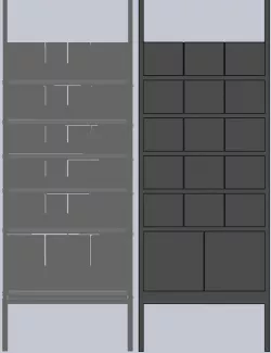 Amazon Picking Challenge Shelves in Solidworks/STEP