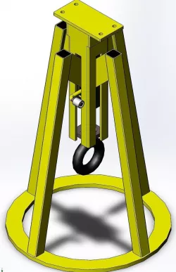 Anchor tester 3D model