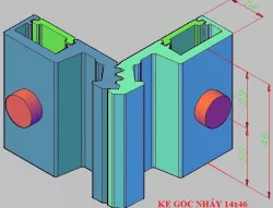 ANGLE BRACKET ALUMINIUM - Ke góc nhảy 
