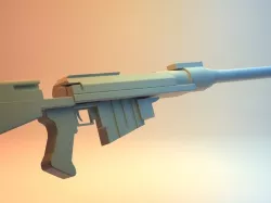 anti material rifle with moving parts
