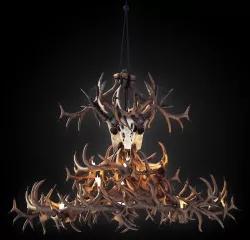 Antler Chandelier 3D model