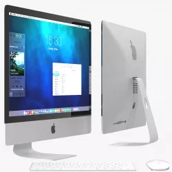 Apple iMac 3D model