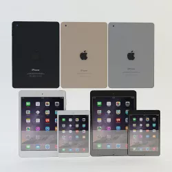 Apple iPad Air iPad mini 3D model