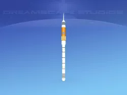 Aries Rocket 3D model