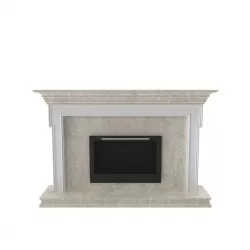 Art Deco fireplace 3D model