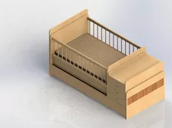 Baby + Kids Bed (Bebek ve Çocuk Karyolası)