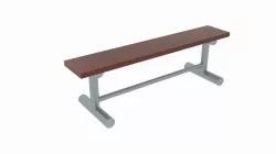 Bench Bleach Low-poly  3D model