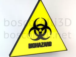 Biohazard Signs 3D model