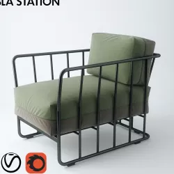Bla Station Code 27 A Chair 3D model
