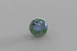 bowling ball 3D model