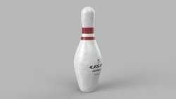 bowling pin 3D model