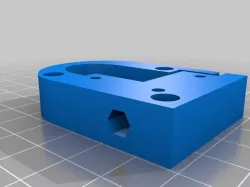 Carriage for Kossel Mini (replaces ball rails)