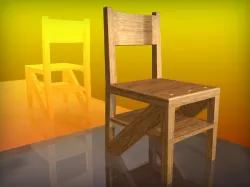 Chairs and stairs in one