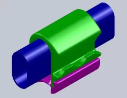 CHAMP 3 - NASA Handrail Clamp