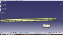 Checking the stability of vertical girder 