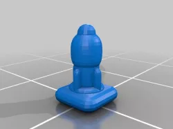 Chess Space Ship Pawn