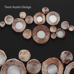 Circle Cluster Wall Decor 3D model