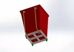 CNC Chip bin Box 
