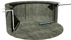 Concrete Tank & Pump