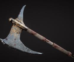 crescent axe 3d models 【 STLFinder