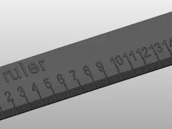 Customizable ruler