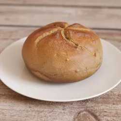 Dark Bread Bun Low-Poly Low-poly  3D model