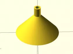 Dart cone for blowgun