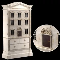 DOLLS HOUSE CABINET 3D model