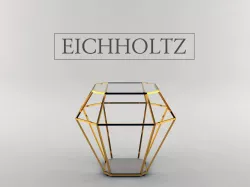 Eichholtz Side Table Asscher 3D model