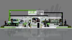 Exhibition Booth 3D Model 14x9 3D model