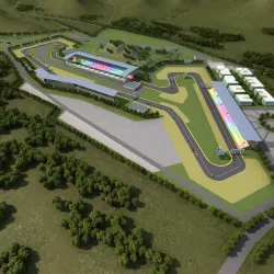 F1 Race Track 3D model
