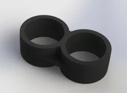 Fin de ligne / End of Line (Hose End) for poly tubing 20mm