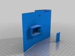 Futaba 14mz module cover/mounting plate