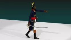General toussaint louverture 3D model