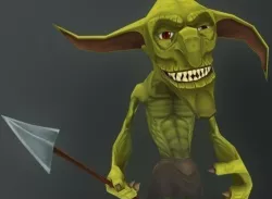 Goblin Soldier Character Low-poly  3D model