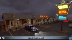 Grand Rock Motel Low-poly  3D model