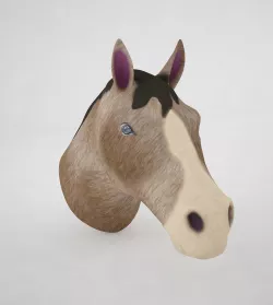 Horse Head 3D model